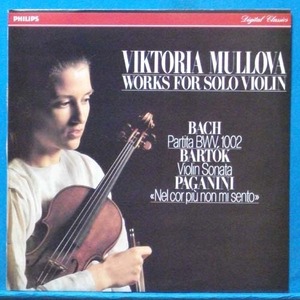 Mullova, Bach/Bartok/Paganini solo violin pieces