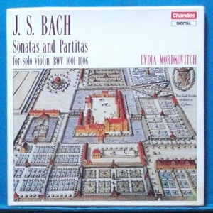 Lydia Mordkovitch, Bach solo violins 3LP&#039;s (한국 only LP pressing))
