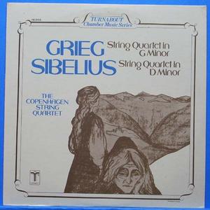 Grieg/Sibelius quartet