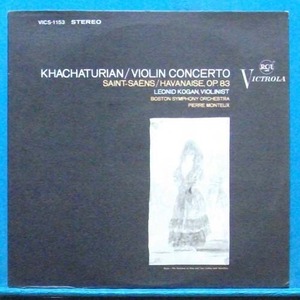 Kogan, Khachaturian/Saint-Saens violin works